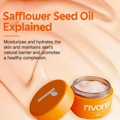 Rivona Naturals Honey And Saffron Face Moisturizing Cream