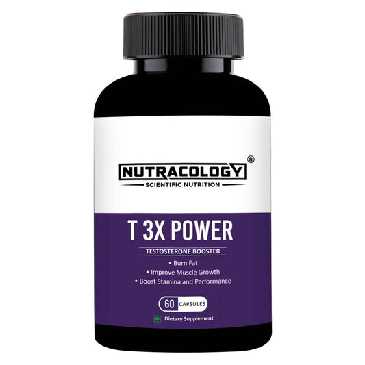 Nutracology T 3X Power Testosterone Booster For Muscle Strength Energy For Men