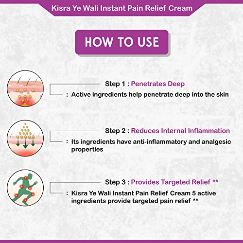 Kisra Ye Wali Instant Pain Relief Cream