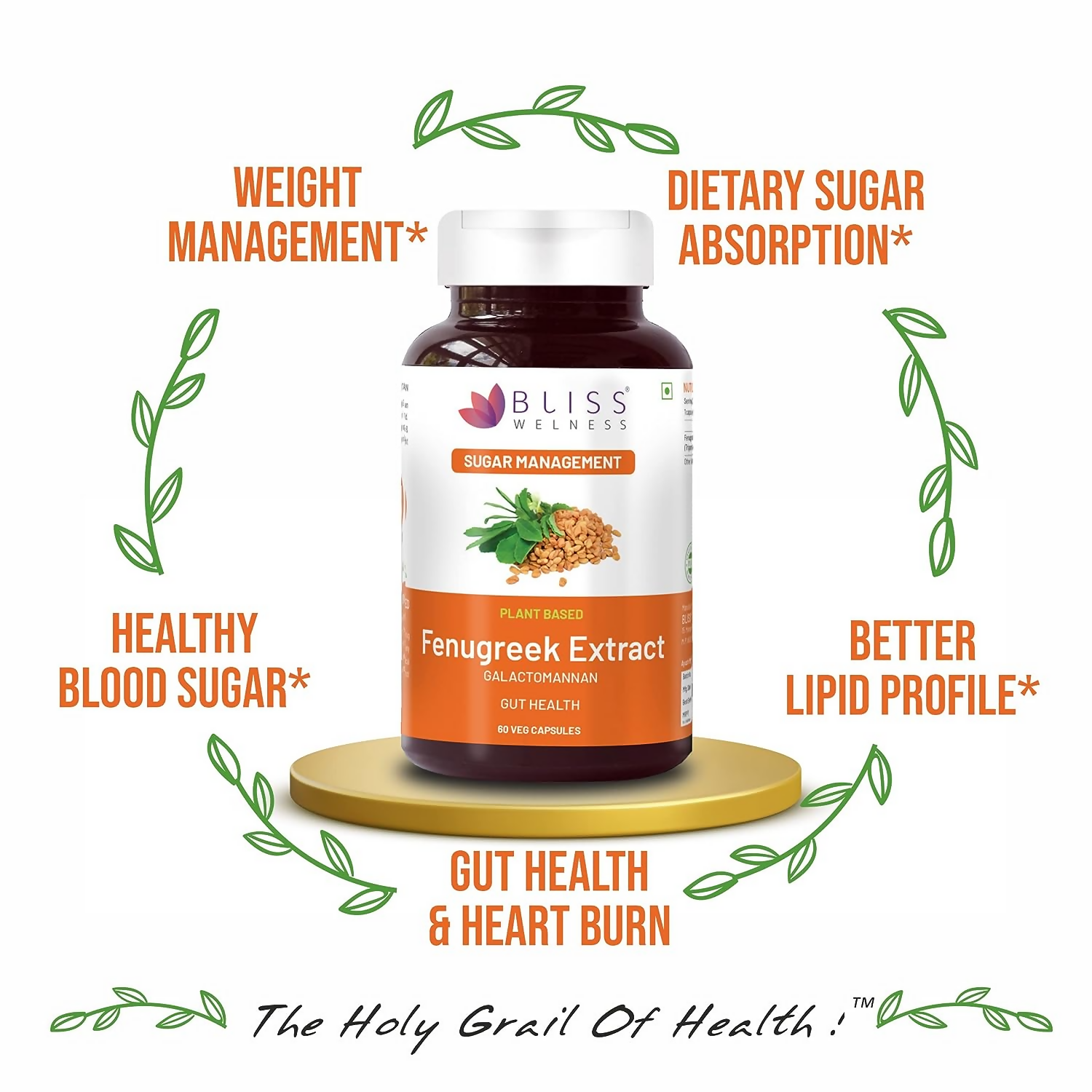 Bliss Welness Fenugreek Extract Capsules