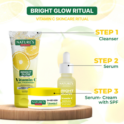 Nature's Essence Bright Glow Vitamin C Serum Cream