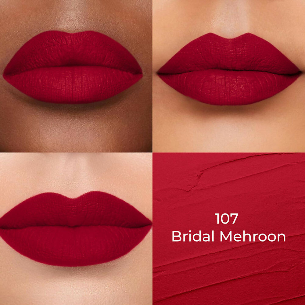 Colors Queen Hold Up Full Day Non Transfer Lipstick - Bridal Mehroon