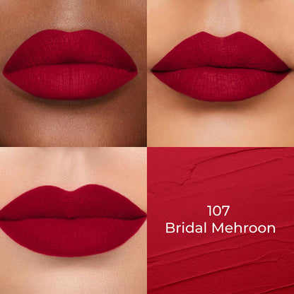 Colors Queen Hold Up Full Day Non Transfer Lipstick - Bridal Mehroon