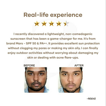 Mars By GHC SPF 50 Anti-Pollution Sunscreen With Vitamin E