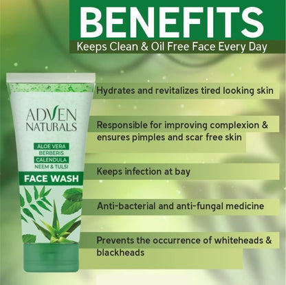 Adven Homeopathy Naturals Face Wash