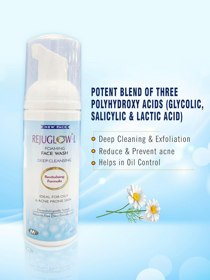 Rejuglow L Foaming Face Wash
