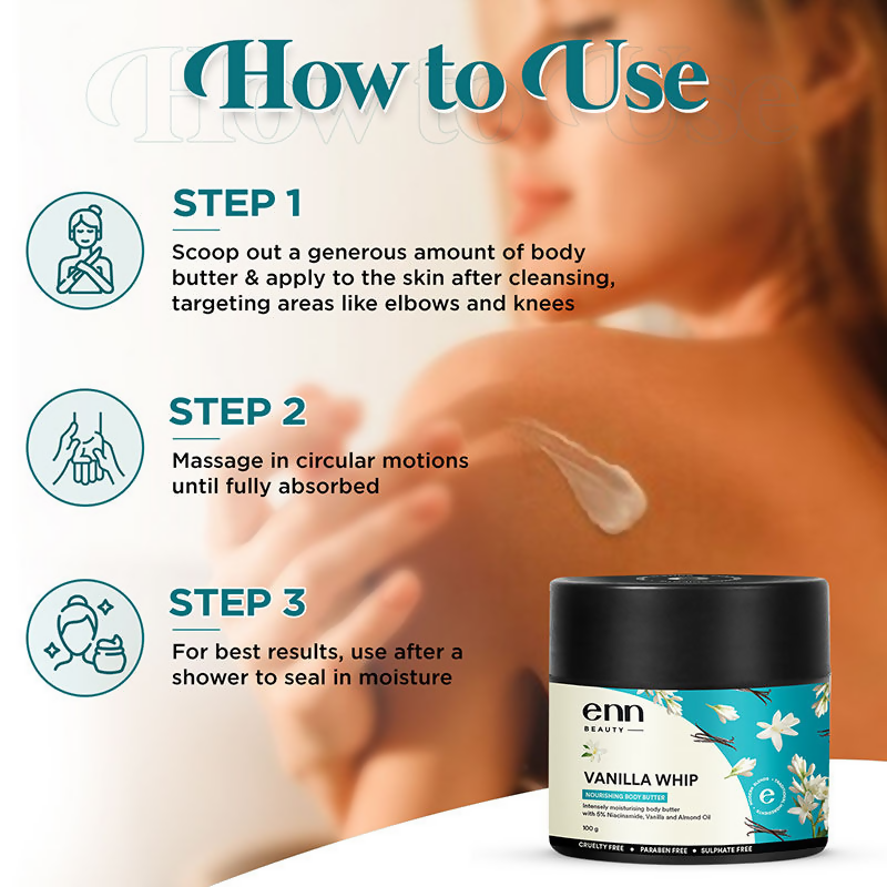 Enn Quick Absorbing Vanilla Body Butter
