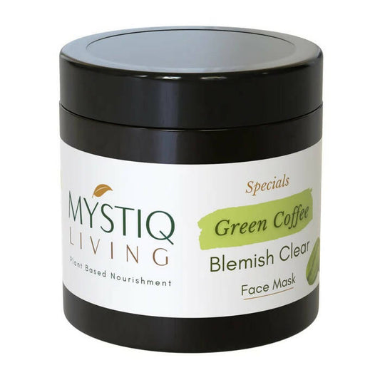 Buy Mystiq Living Specials Green Coffee Blemish Clear Face Mask from DrMediCart, Ship from India to USA