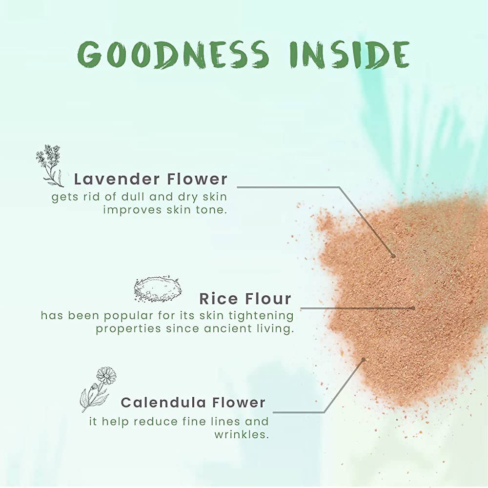 FOY Naturals Rice & Floral Mix Face Mask