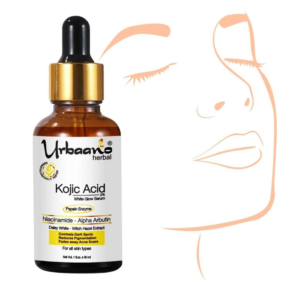 Urbaano Herbal 2% Kojic Acid White Glow Face Serum