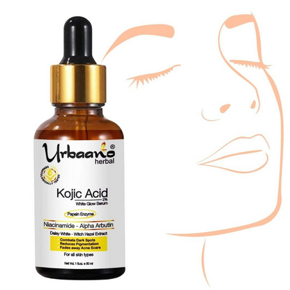 Urbaano Herbal 2% Kojic Acid White Glow Face Serum