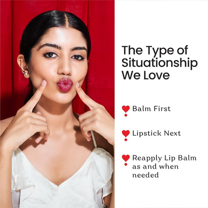 Color Cupid 2 in 1 Tinted Lip Balm + Liquid Lipstick - Red & Reign