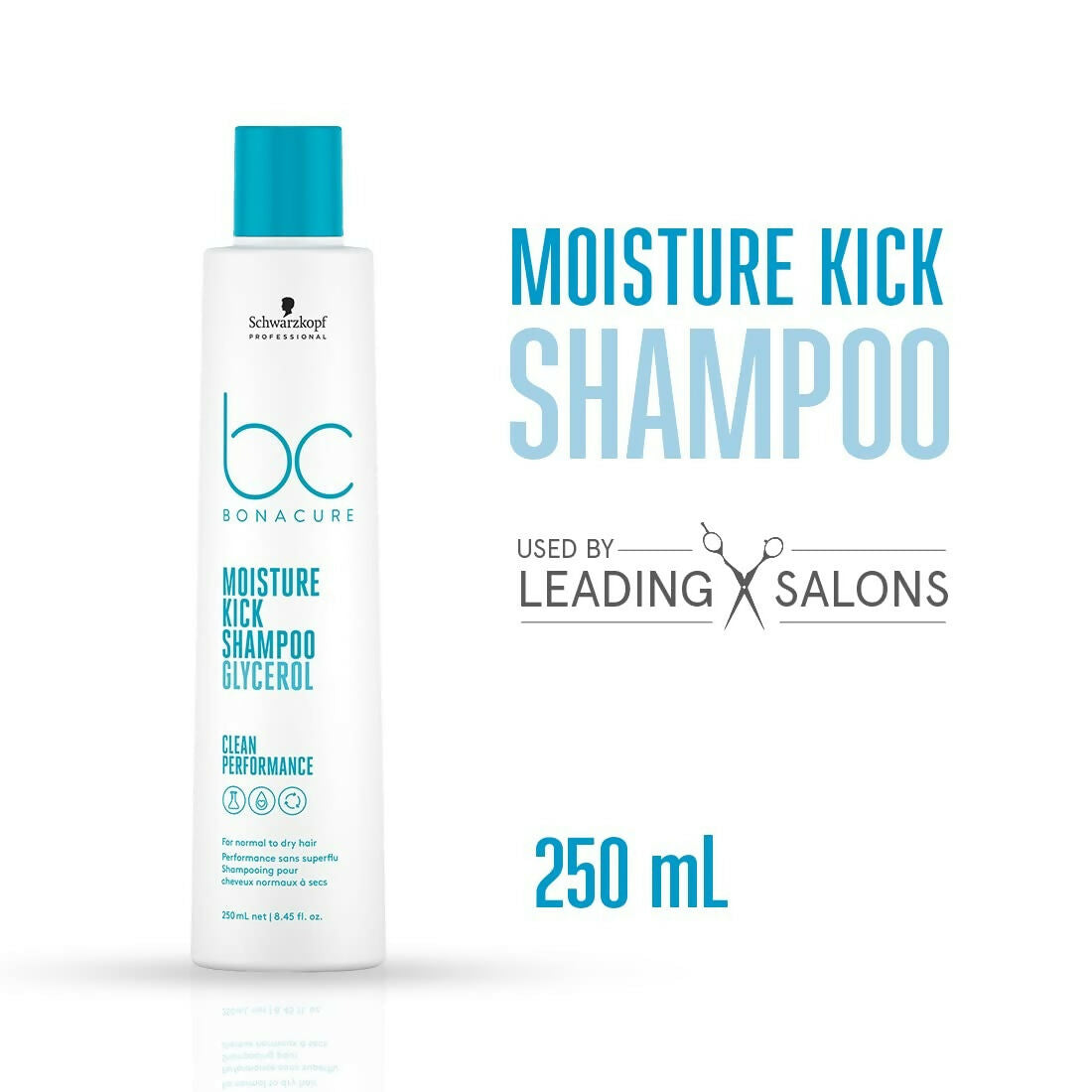 Schwarzkopf Professional Bonacure Moisture Kick Shampoo With Glycerol - Drmedicart
