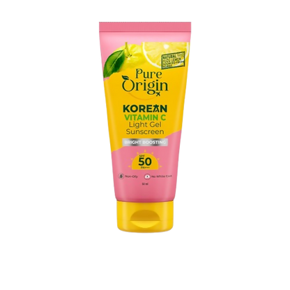 Pure Origin Korean Vitamin C Bright Boosting Light Gel Sunscreen SPF 50 PA++++