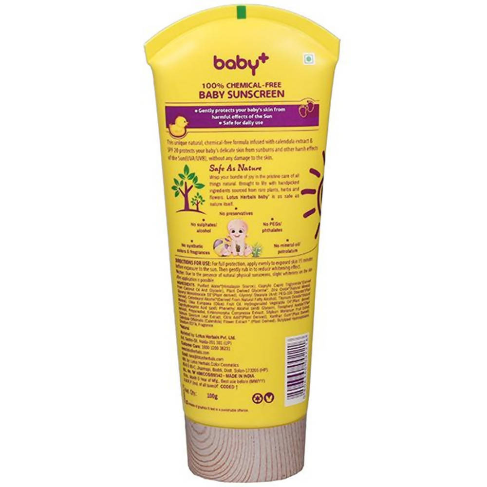 Lotus Herbals Baby+ Spf 20 PA+++ Sunscreen