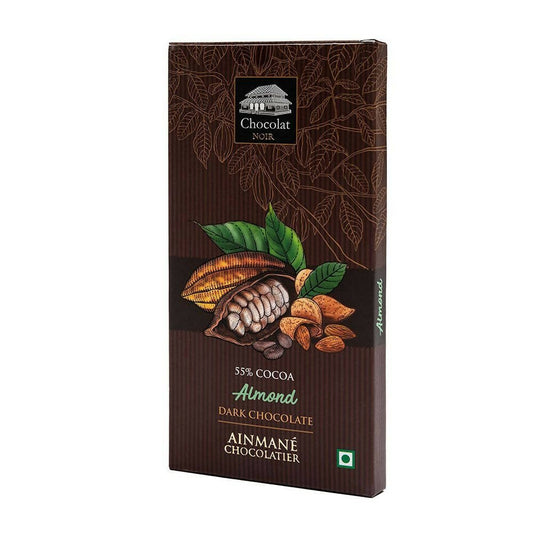 Buy Ainmane Almond Dark Chocolate 55% Cocoa from DrMediCart