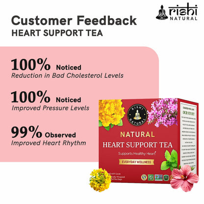 Rishi Natural Heart Support Herbal Tea