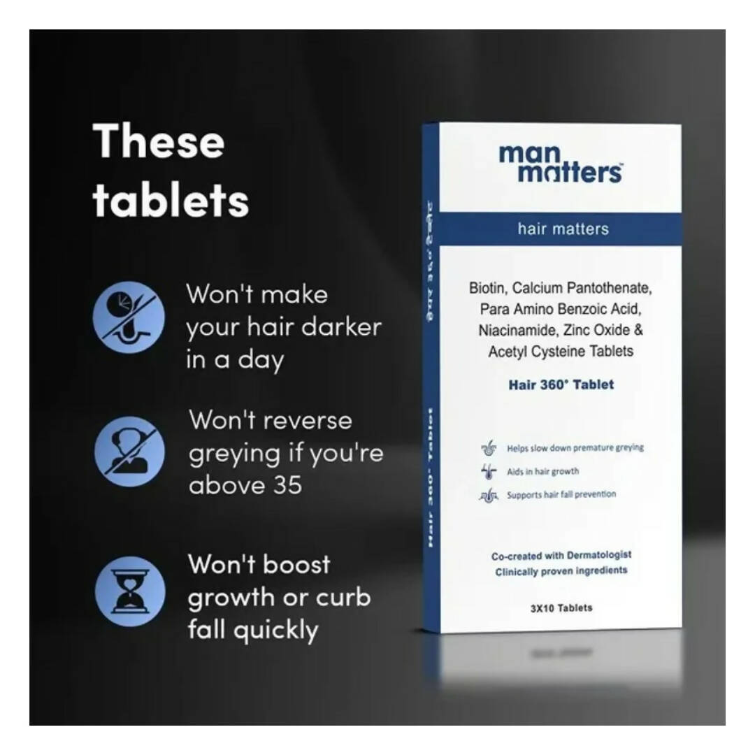 Man Matters Hair 360 Tablets - DrMediCart