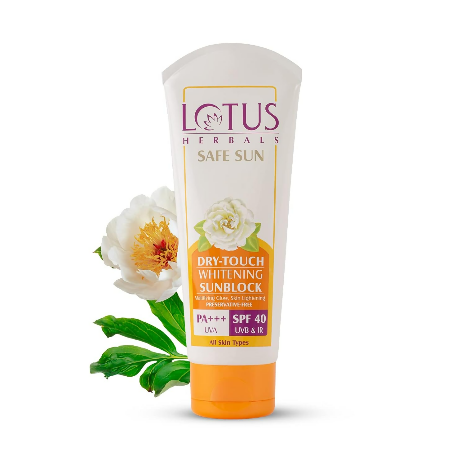 Lotus Herbals Safe Sun Dry Touch Whitening Sunscreen SPF 40 PA+++