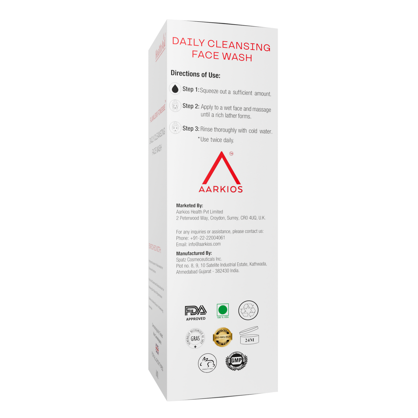 Flawless Finesse By HealthAid Daily Cleansing Facewash