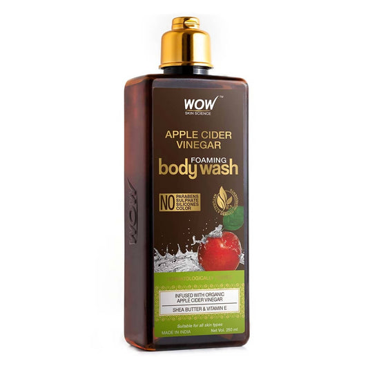 Buy Wow Skin Science Apple Cider Vinegar Foaming Body Wash from DrMediCart, Ship from India to USA
