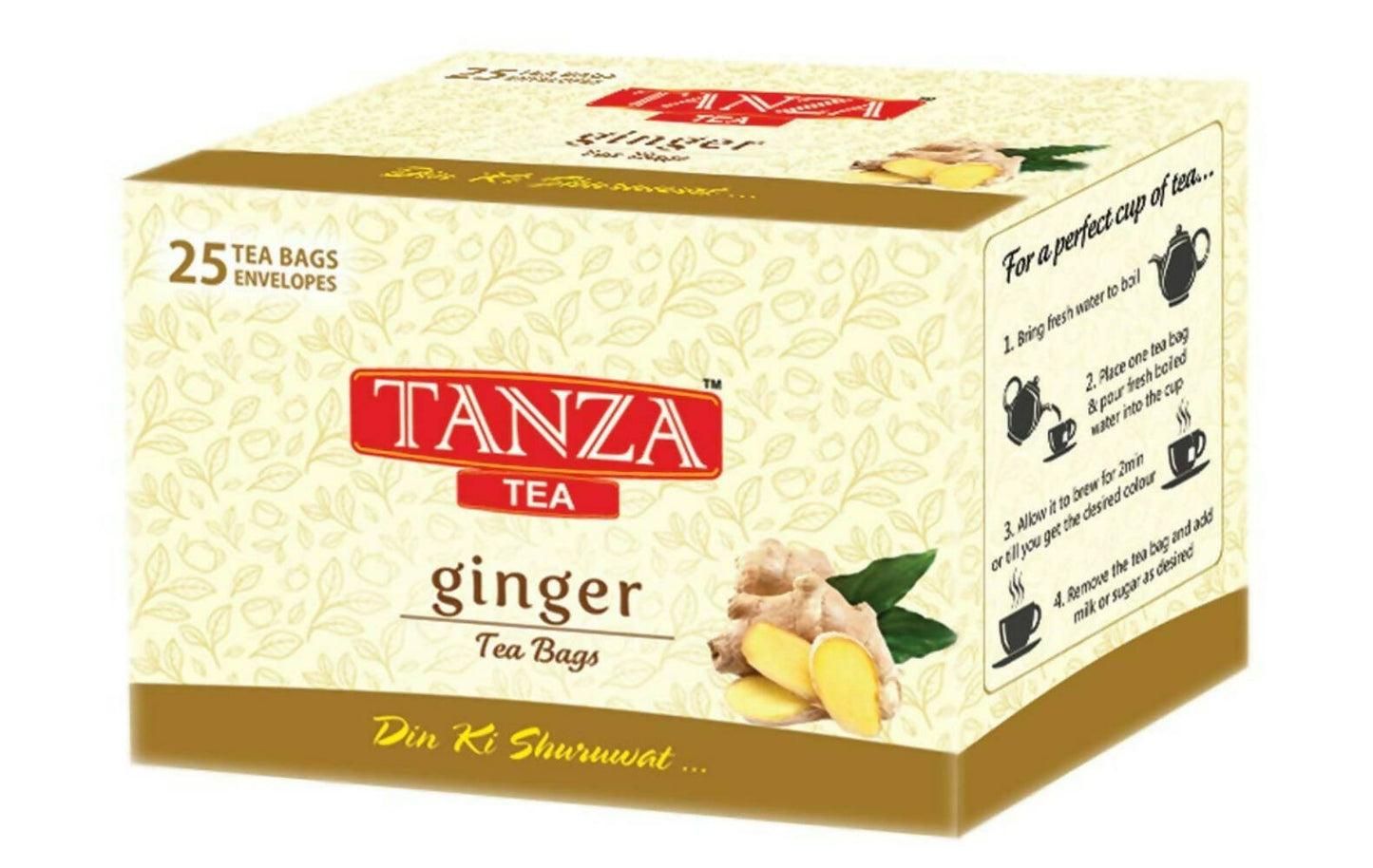 Buy Tanza Tea Ginger Tea Bags from DrMediCart