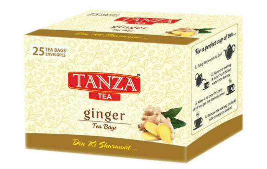 Buy Tanza Tea Ginger Tea Bags from DrMediCart