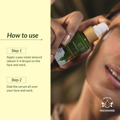 Lotus Botanicals Natural Green Tea HydraDetox Moisture - Replenishing Face Serum