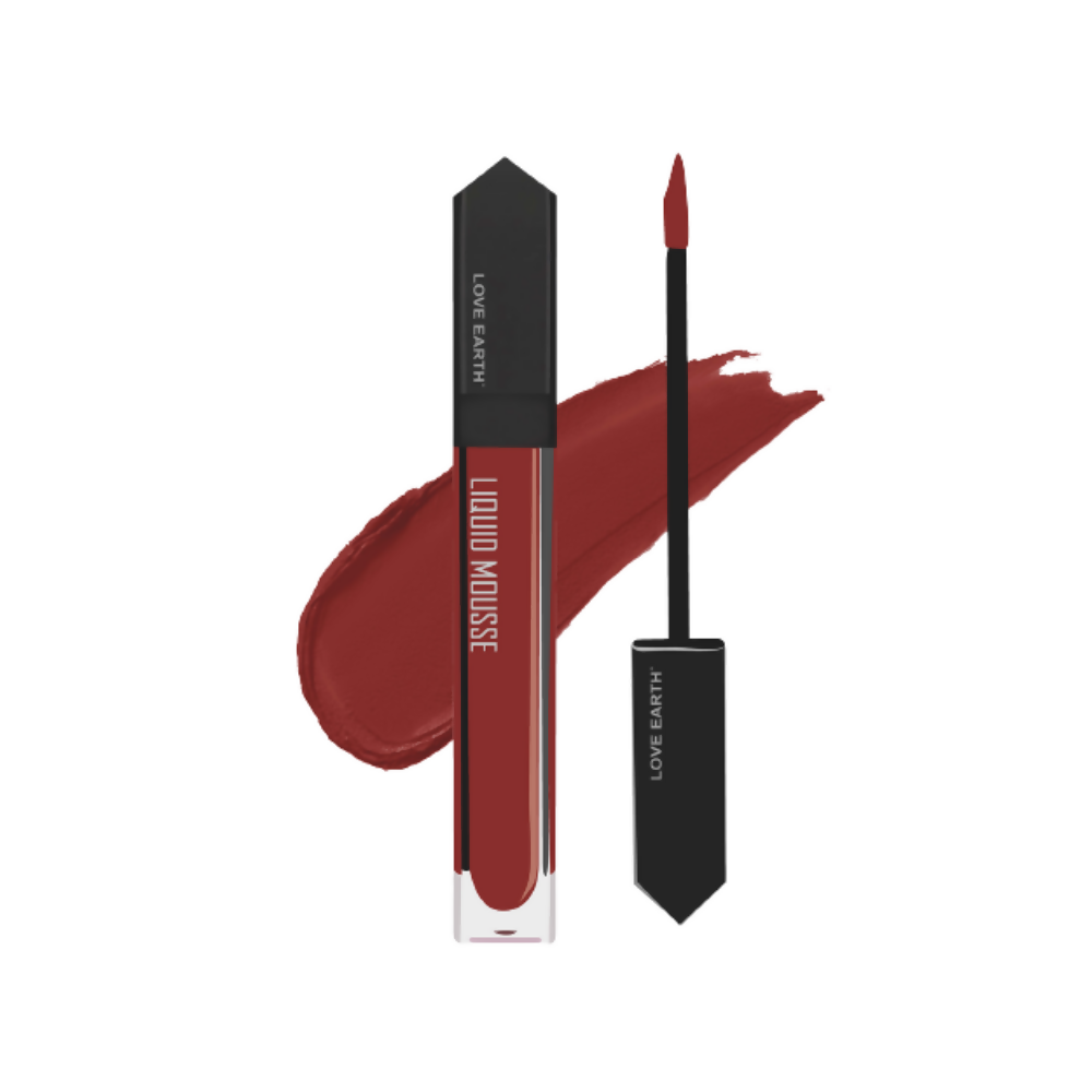Love Earth Liquid Mousse Lipstick - Hanky Panky
