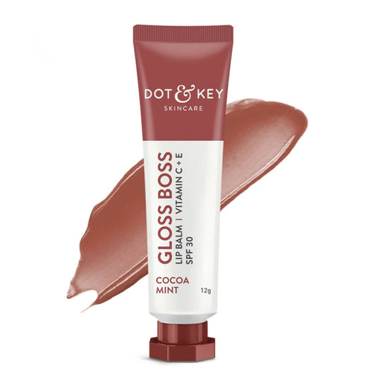 Buy Dot & Key Gloss Boss Cocoa Mint Lip Balm from DrMediCart, Ship from India to USA