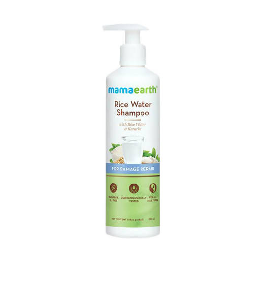 Buy Mamaearth Rice Water Shampoo with Rice Water & Keratin from DrMediCart, Ship from India to USA