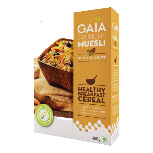 Buy Gaia Crunchy MuesliNutty Delight from DrMediCart, Ship from India to USA
