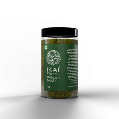 IKAI Organic Kasuri Methi (Sundried Organic Fenugreek Leaves)