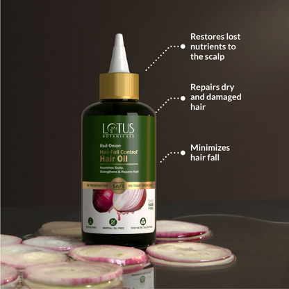 Lotus Botanicals Red Onion Hair Fall Control Hair Oil