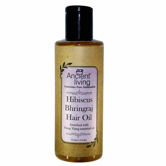 Buy Ancient Living Hibiscus Bhringraj Hair Oil from DrMediCart, Ship from India to USA