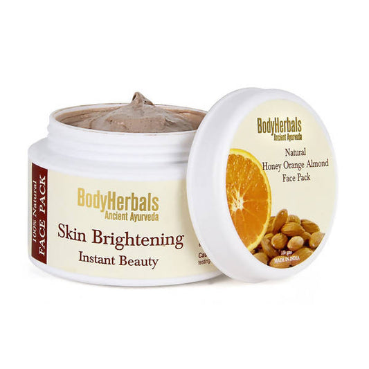 Buy Bodyherbals Skin Brightening Orange Honey & Almond Face Pack from DrMediCart, Ship from India to USA