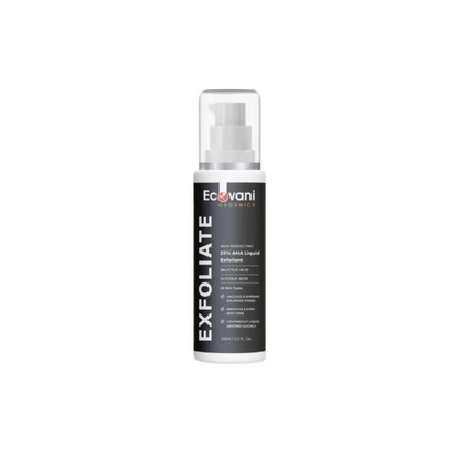 Ecovani Organics 25% AHA Liquid Salicylic Acid Exfoliant
