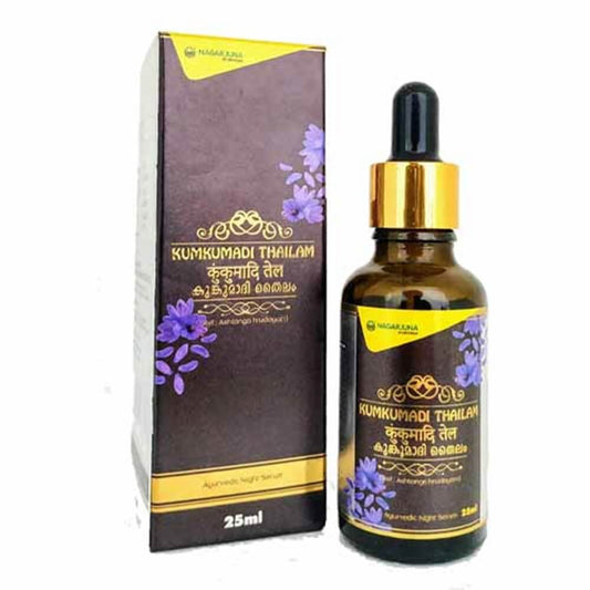 Buy Nagarjuna Ayurveda Kumkumadi Tailam from DrMediCart, Ship from India to USA
