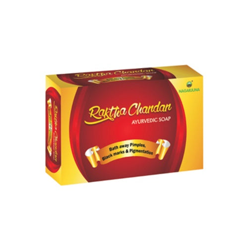 Buy Nagarjuna Ayurveda Raktha Chandan Soap from DrMediCart, Ship from India to USA