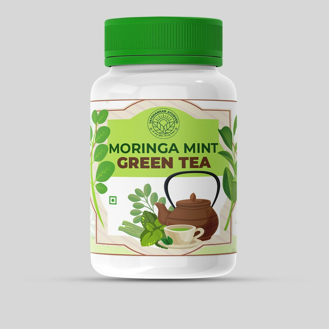 Jayshankar Ayurved Herbal-Mint Green Tea