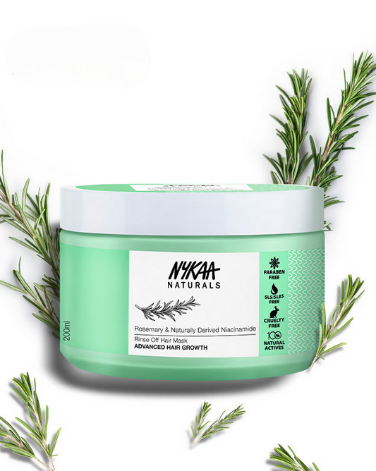 Nykaa Naturals Advanced Hair Growth Hair Mask With Rosemary & Naturally Derived Niacinamide