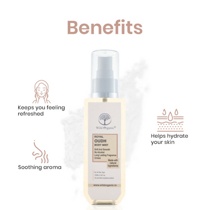 Wild Organic Royal Oudh Body Mist
