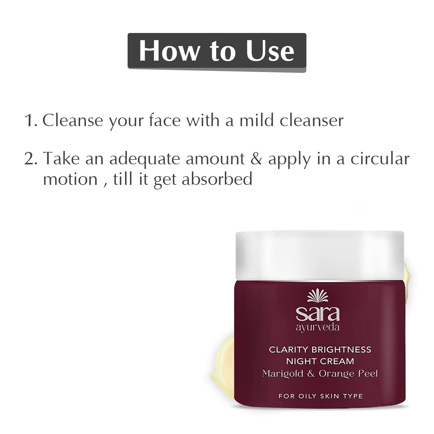 Sara Soul of Beauty Clarity Brightening Night Cream