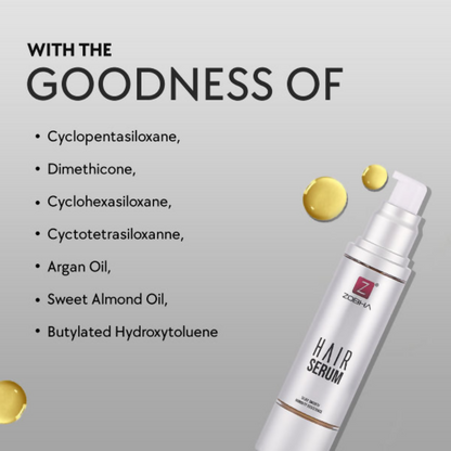 Zobha Argan Oil Hair Serum For Silky Smooth Hair