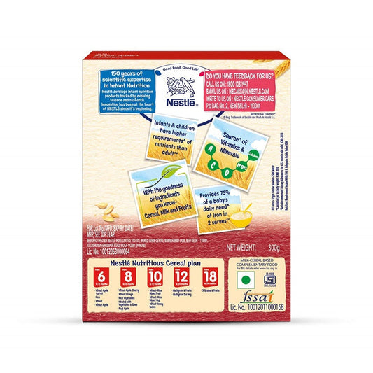 Buy Nestle Cerelac Baby Cereal With Milk - Wheat Apple Cherry from DrMediCart, Ship from India to USA