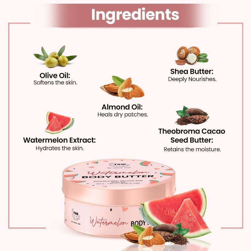 The Natural Wash Watermelon Body Butter