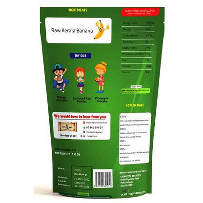 Happy Face Ready To Eat Kerala Raw Banana Powder Porridge With No Artificial Flavour For Kids