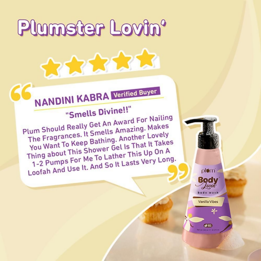Plum BodyLovin' Vanilla Vibes Body Wash