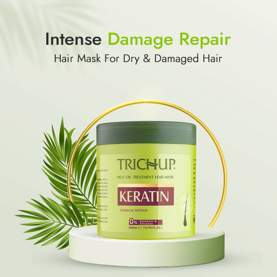Buy Vasu Healthcare Trichup Keratin Hot Oil Treatment Hair Mask from DrMediCart, Ship from India to USA