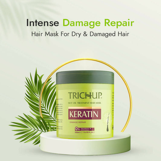 Buy Vasu Healthcare Trichup Keratin Hot Oil Treatment Hair Mask from DrMediCart, Ship from India to USA